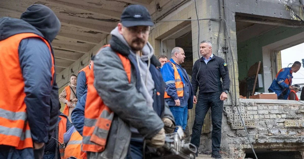Наслідки удару по метро