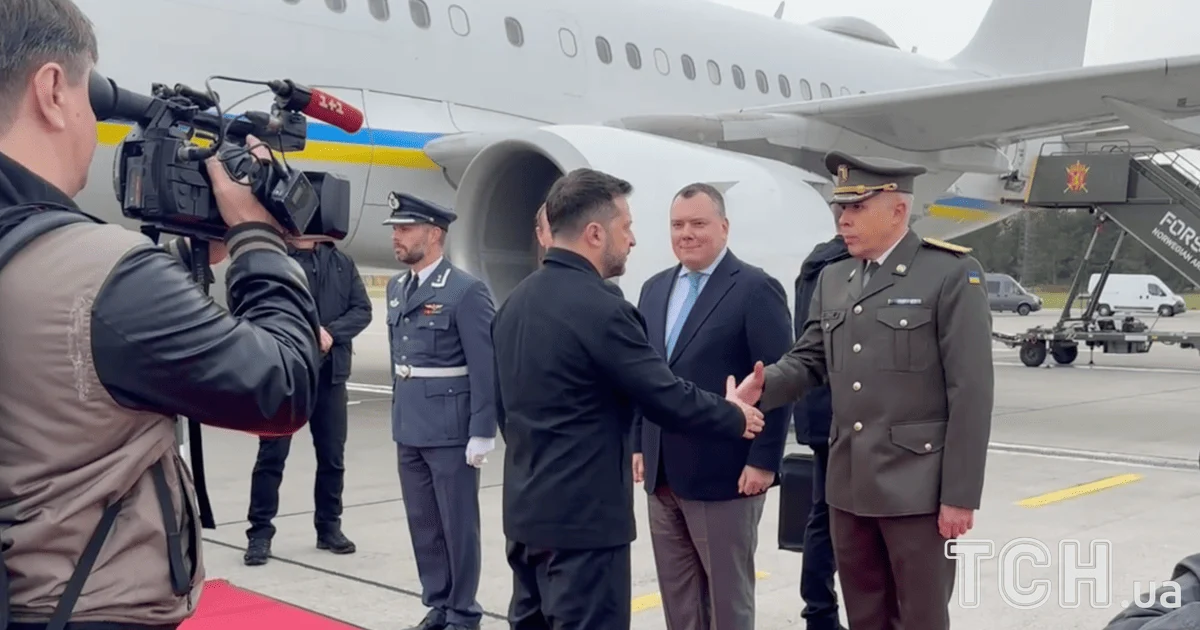 Президент України Володимир Зеленський 20 жовтня розпочав робочий візит до Осло