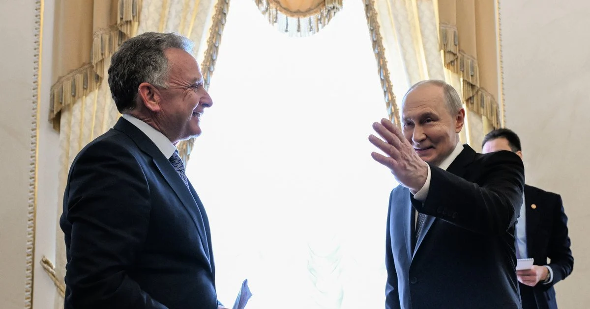Стів Віткофф і Володимир Путін