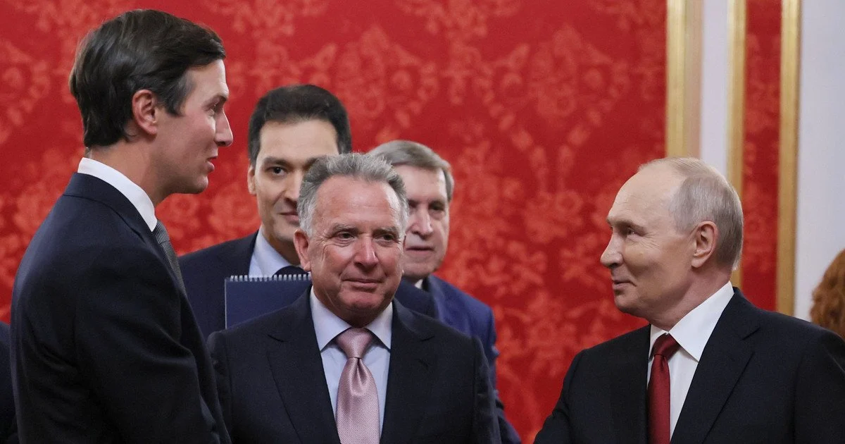 Кушнер, Віткофф і Путін.