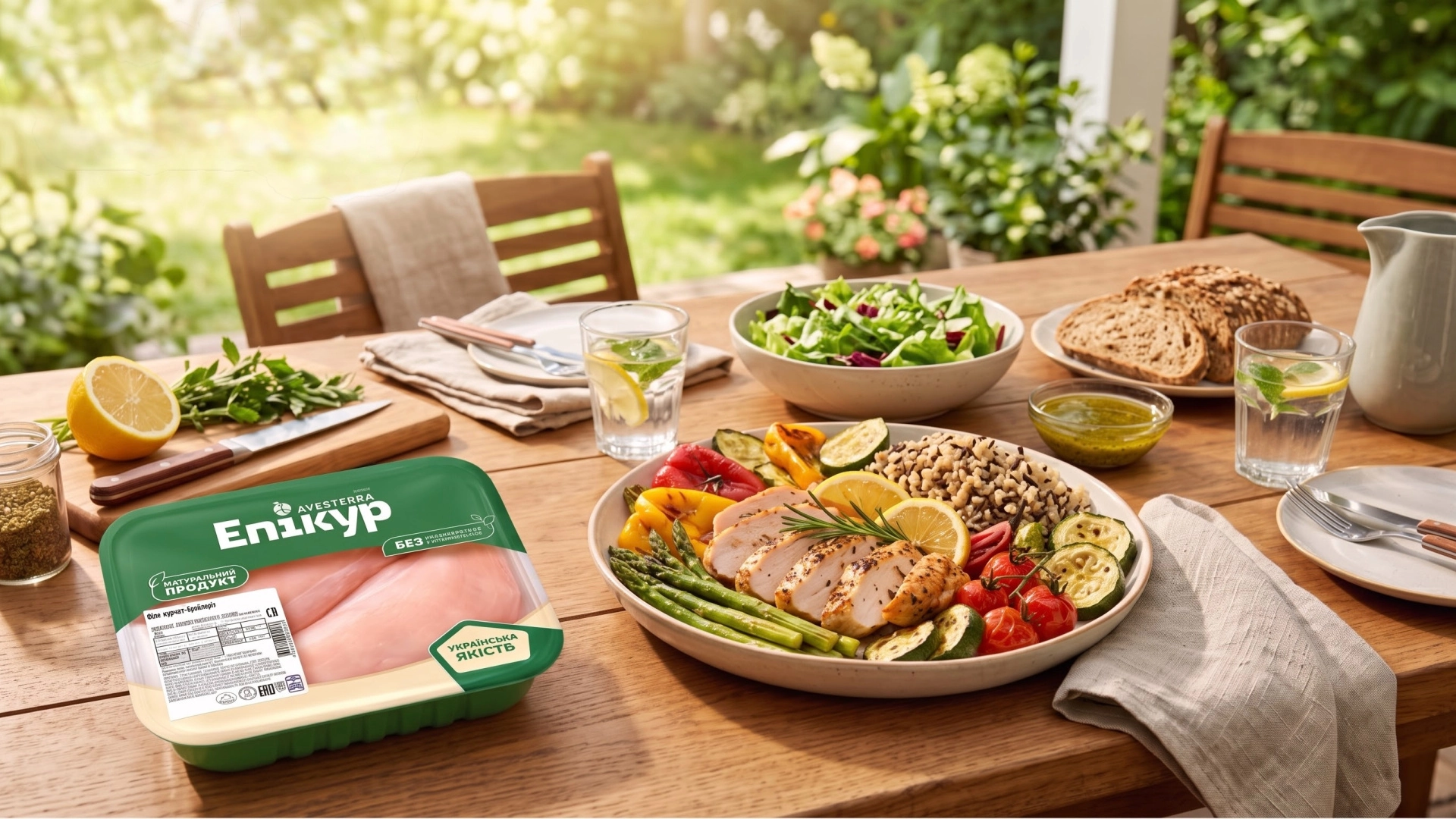 Avesterra Group представила новий дизайн пакування курятини бренду "Епікур"